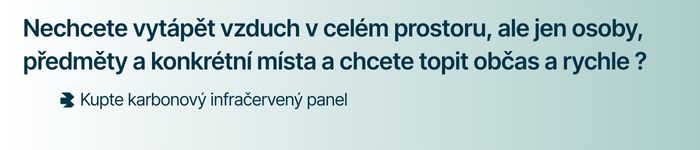 karbonový infračervený panel